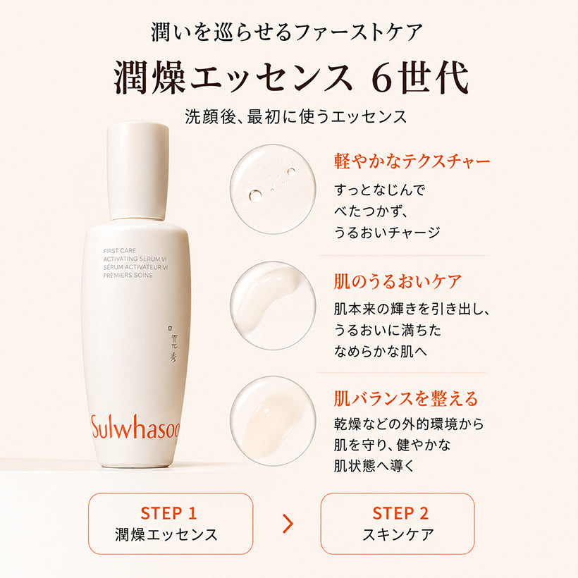 Sulwhasoo 潤燥エッセンス 6世代 90ml 韓国限定企画 韓国正規品